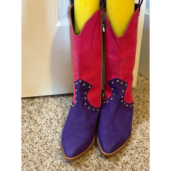 Vintage 1980's Zalo Cowboy boots size 9M - Picture 5 of 9